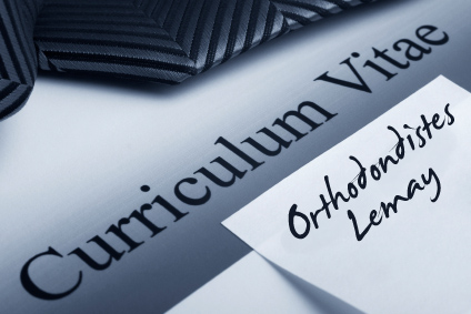 Curriculum Vitae résumé carrière offre d'emploi job opportunity Orthosontistes lemay