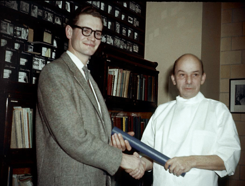 Jules E. Lemay, orthodontiste Sherbrooke ; graduation en 1958. 